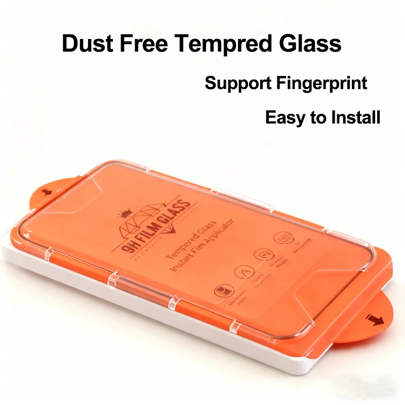 2pcs HD Tempered Glass for iPhone 14 15 Pro Max 15/14 Plus i15 i14 pro max i15+ i14+ Screen Protector Fingerprint-unlock - view 2