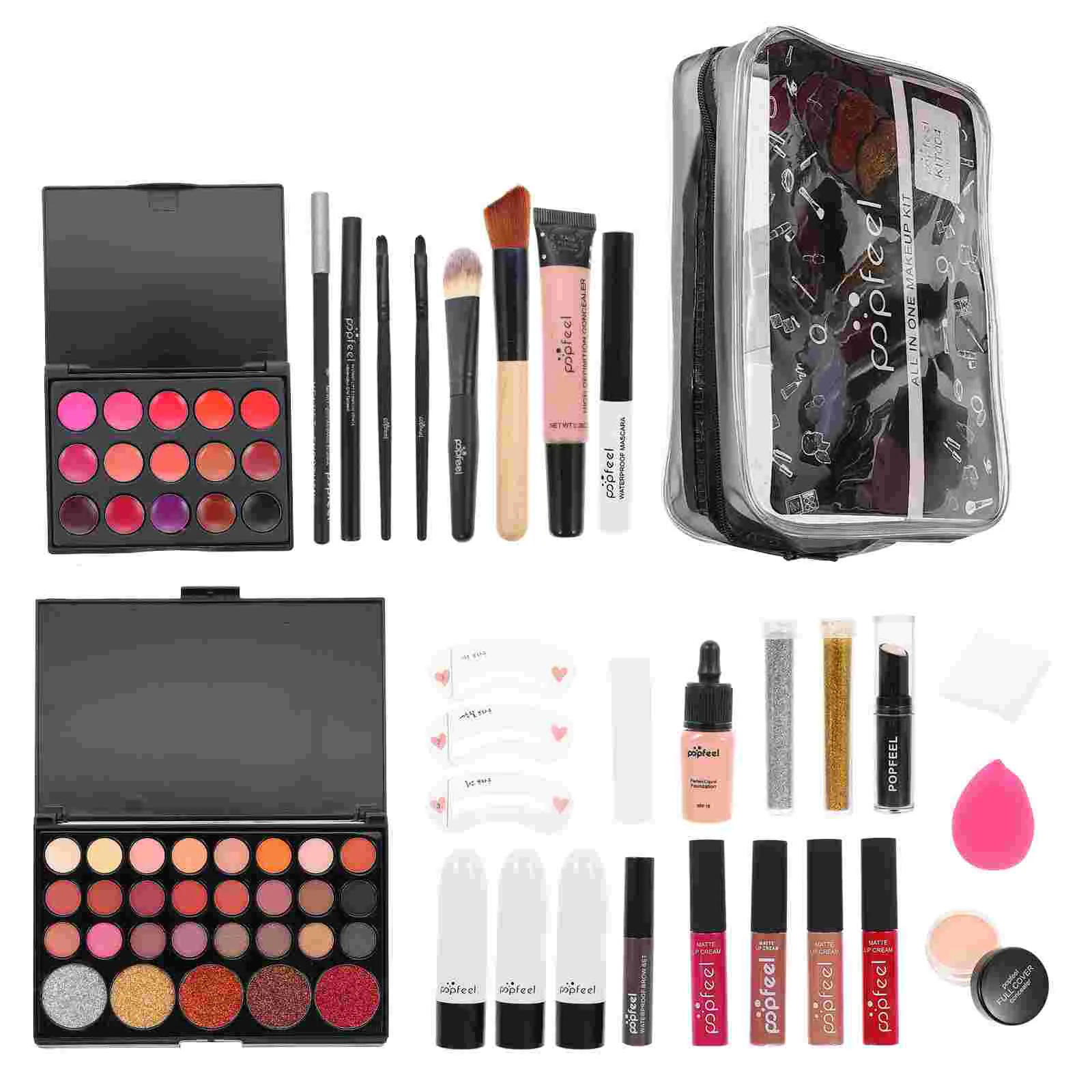 Women's Makeup Set Ladies Suits Cosmetics Full Kit Toiletry Bag for Bags Women’s Supplies Student