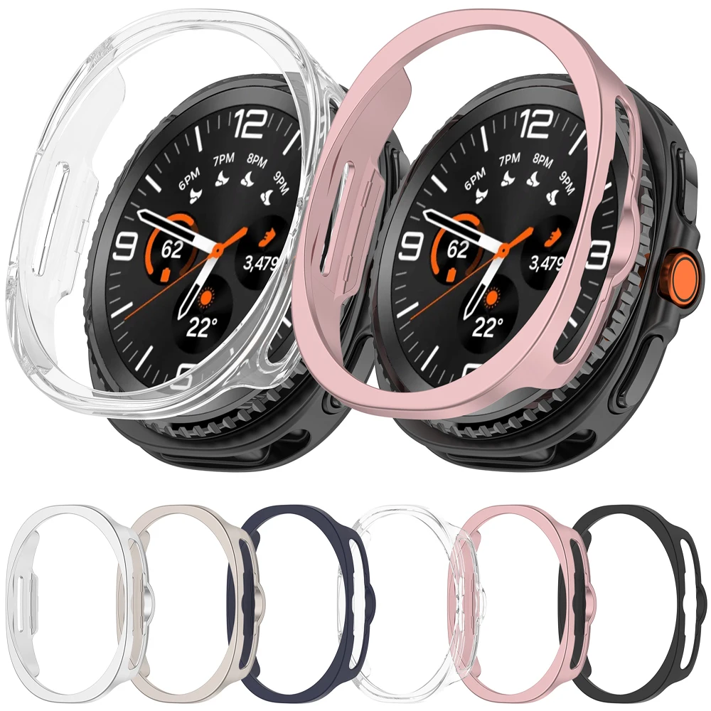 

1X для Samsung Galaxy Watch8 классический защитный чехол чехол для ПК бампер рамка защитная кожа жесткий корпус защита