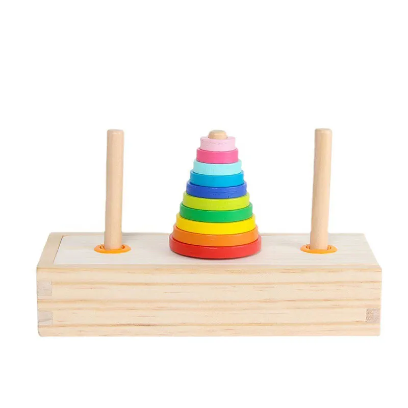 

Деревянные игрушки, игры, развивающие игры, игрушки, настольная игрушка, упражнения, мышление, логическое обучение, Hanoi Tower