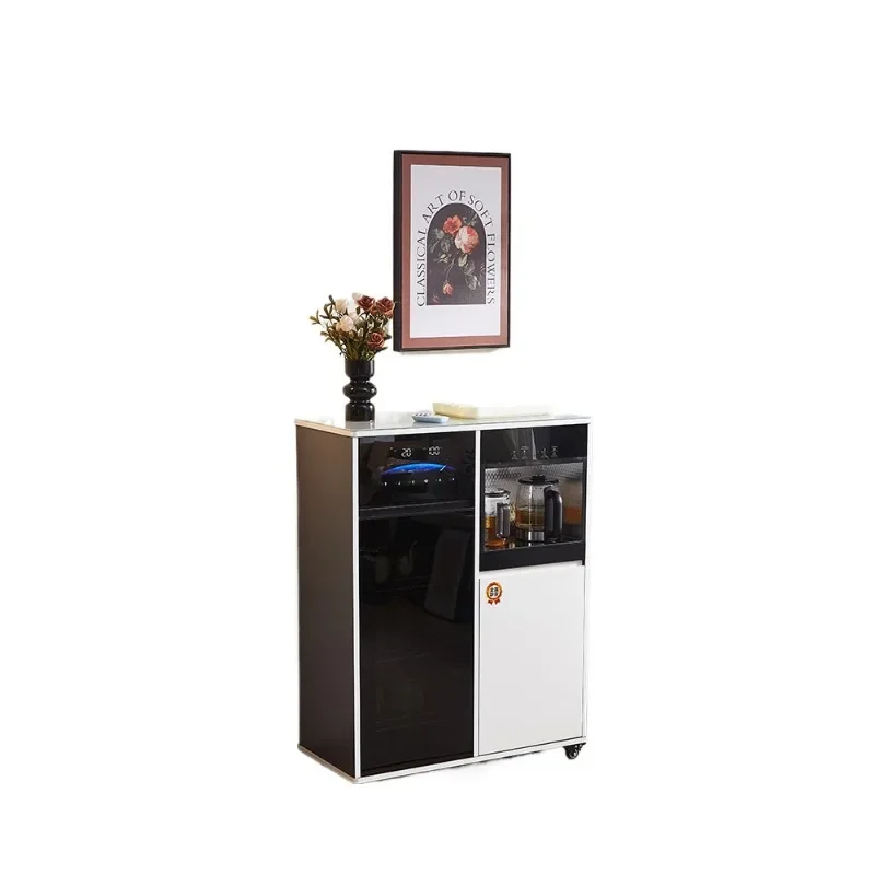 

Movable embedded tea bar machine, cabinet integrated cabinet, household locker
