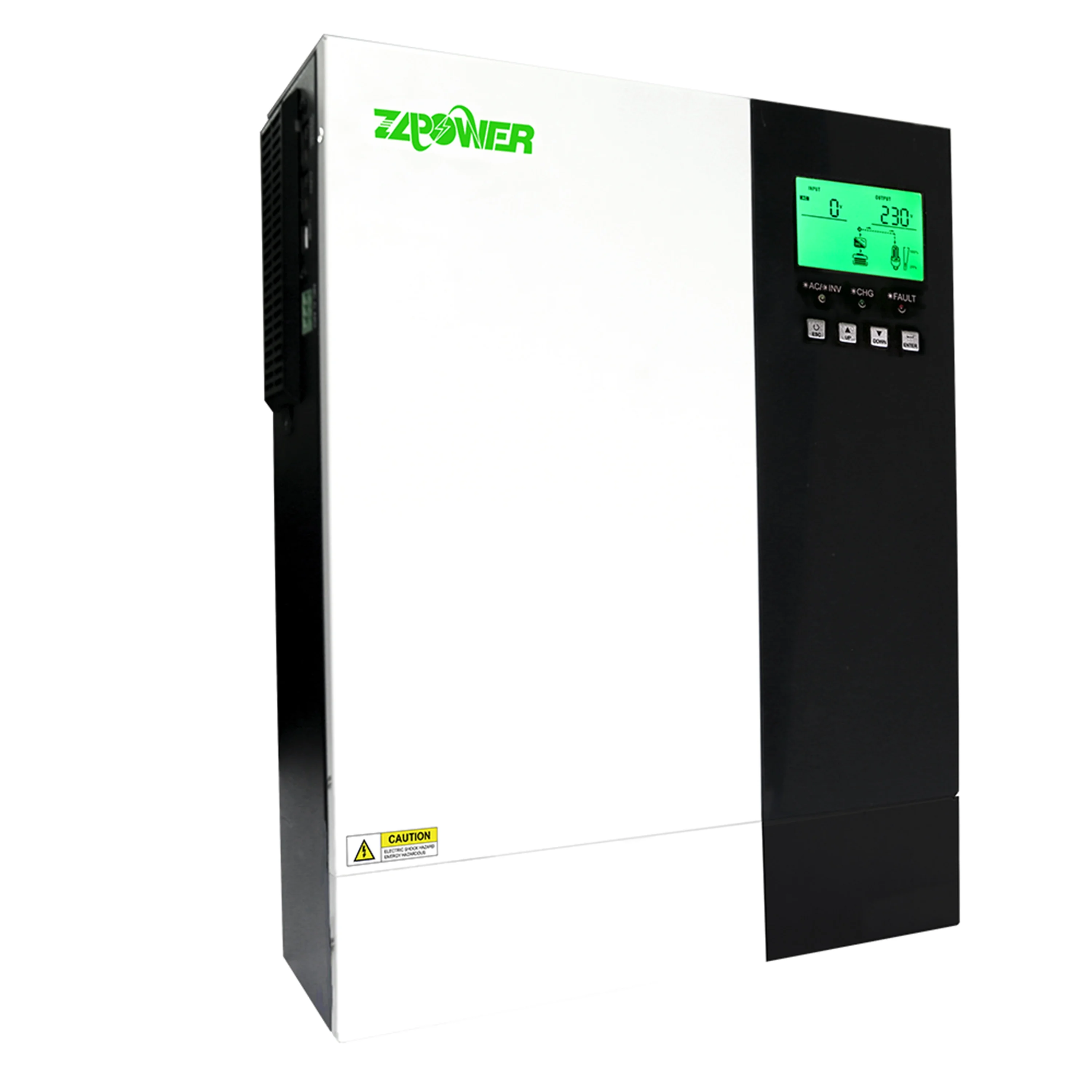 Onduleur hybride à onde sinusoïdale pure avec chargeur, 48V DC, 220V, 3500 kW, W, parallèle, haute fréquence, climatiseur solaire