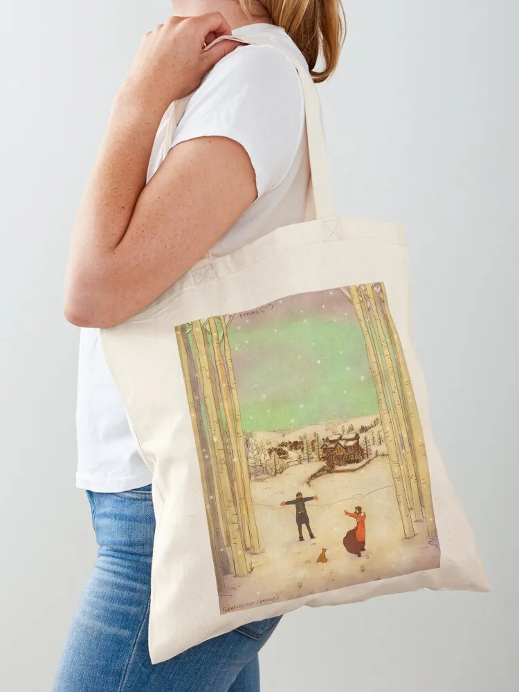 

Puuung Illustration No.143 Tote Bag Big bag reusable shopping bags hand bags Customizable tote bag