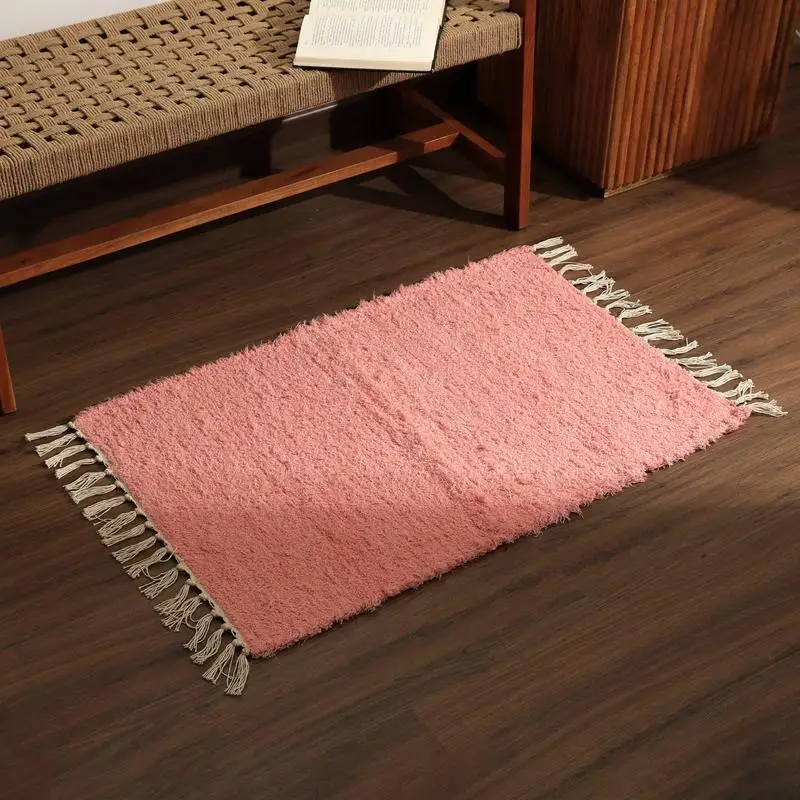 

Pink 36x24" Scatter Rug - Stylish Accent Rug for Living Room, Bedroom, & Home Décor