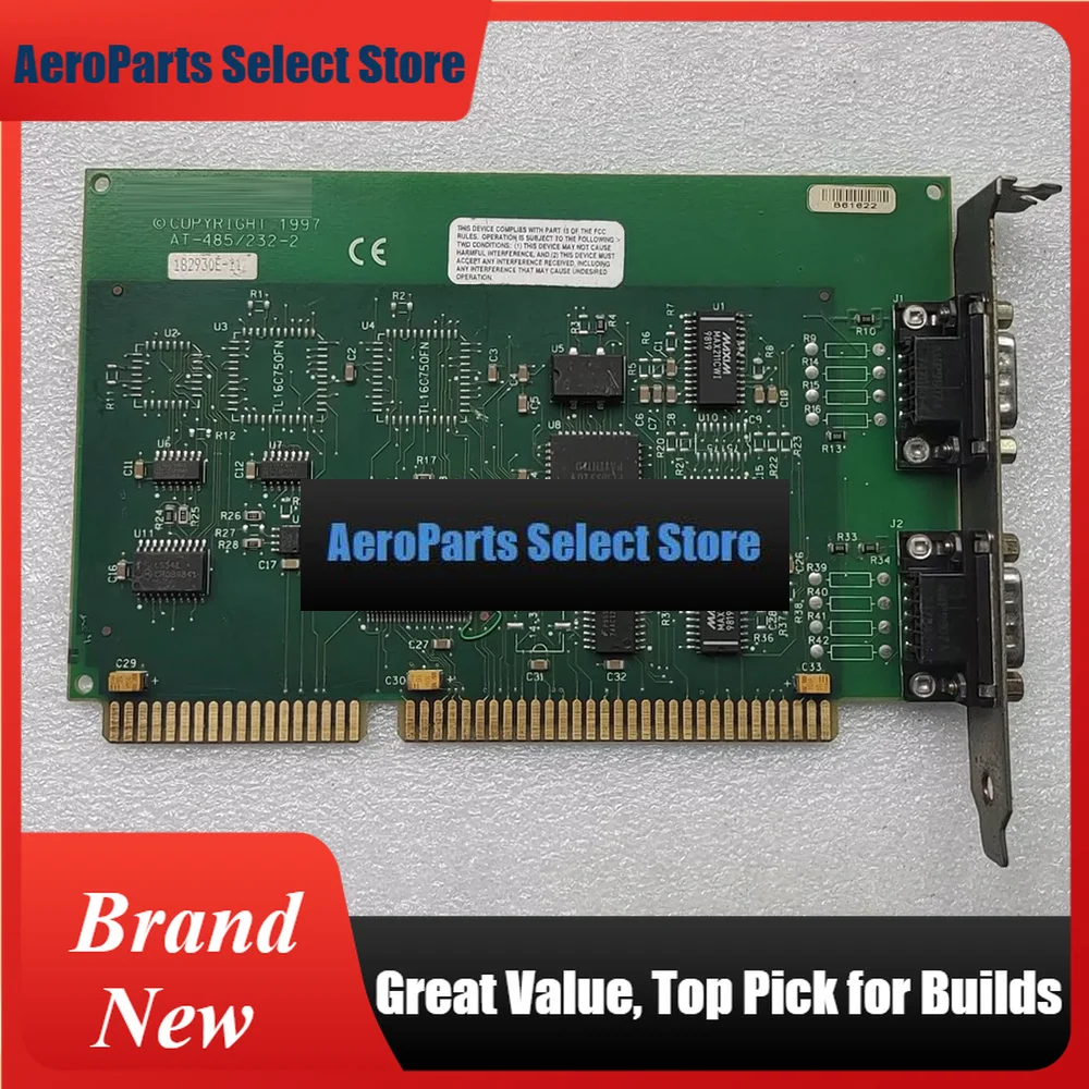 AeroPartsIndustrial Control Data Acquisition Card COPYRIGHT 1997 AT-485-232-2 ASSY 182930E-11
