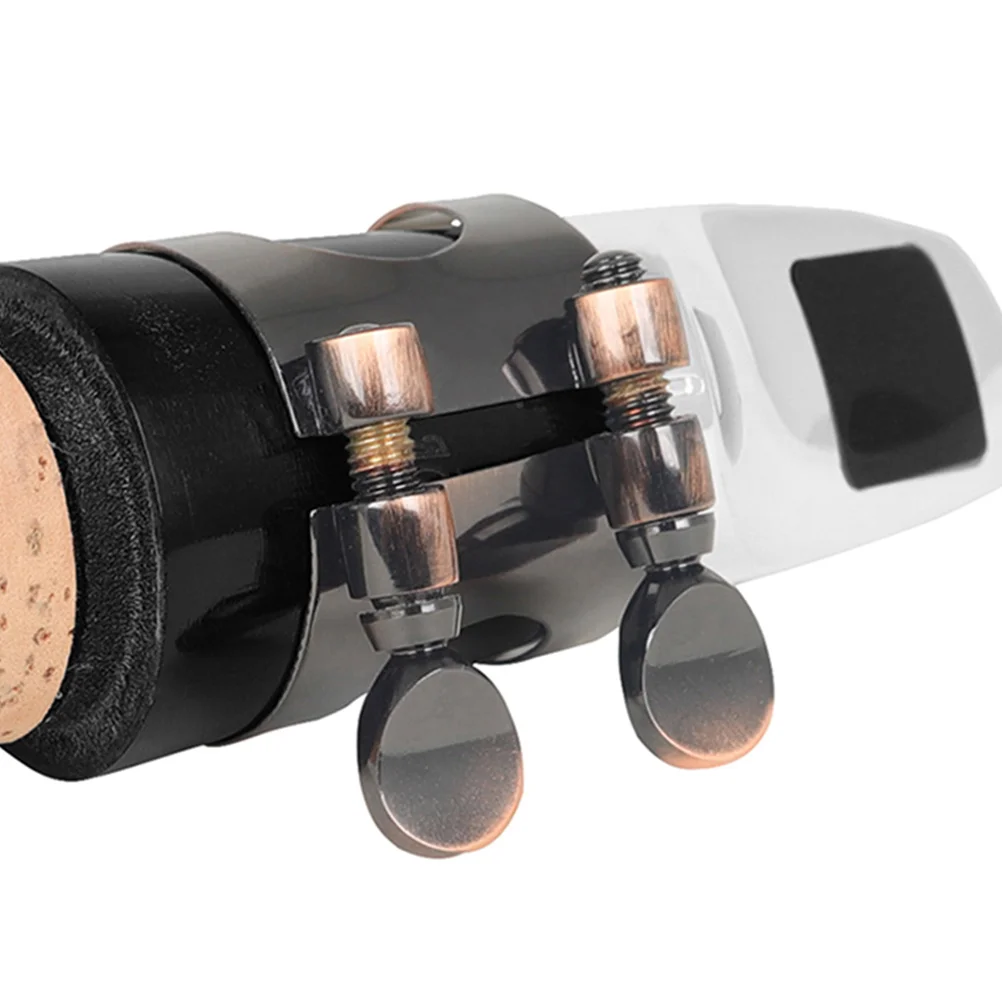 

Brass Saxophone Ligature Clip Replacement Metal Reed Clip Durable Instrument Ligature for Saxophone Professionally Crafted Sax