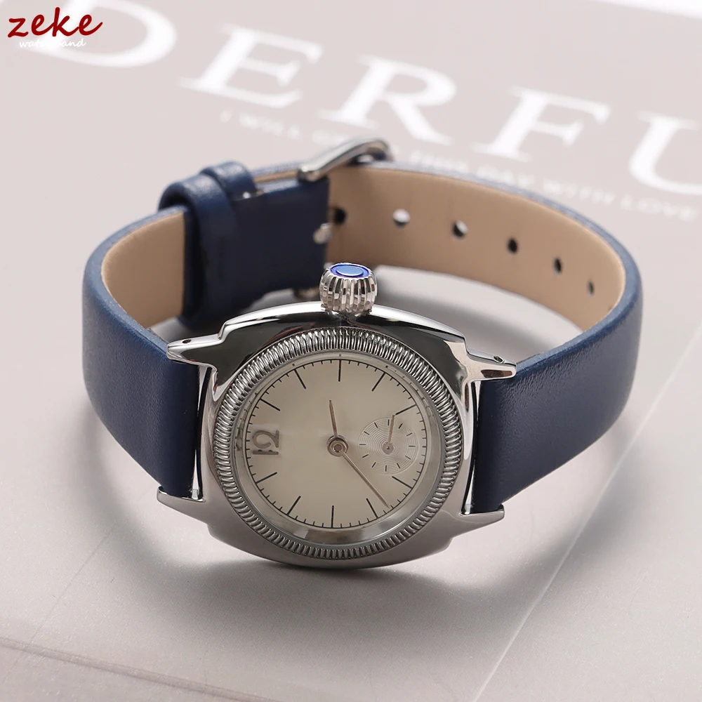 

10mm 12mm 14mm 16mm Watch Band Soft Calf Leather Strap Women Ultra-thin Wristband Universal Silim Bracelet Belt with Pin Buckle