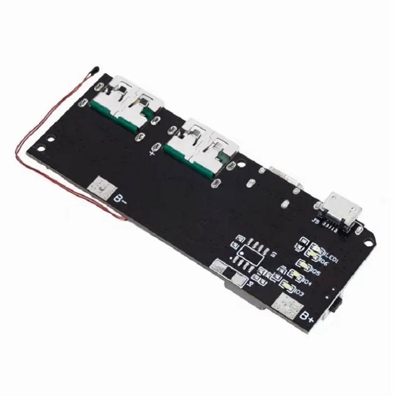 QC4.0 QC3.0 LED Dual USB 5V 4.5A 22.5W Micro/Type-C USB Mobile Power Bank 18650 Charging Module Temperature / Circuit Protection