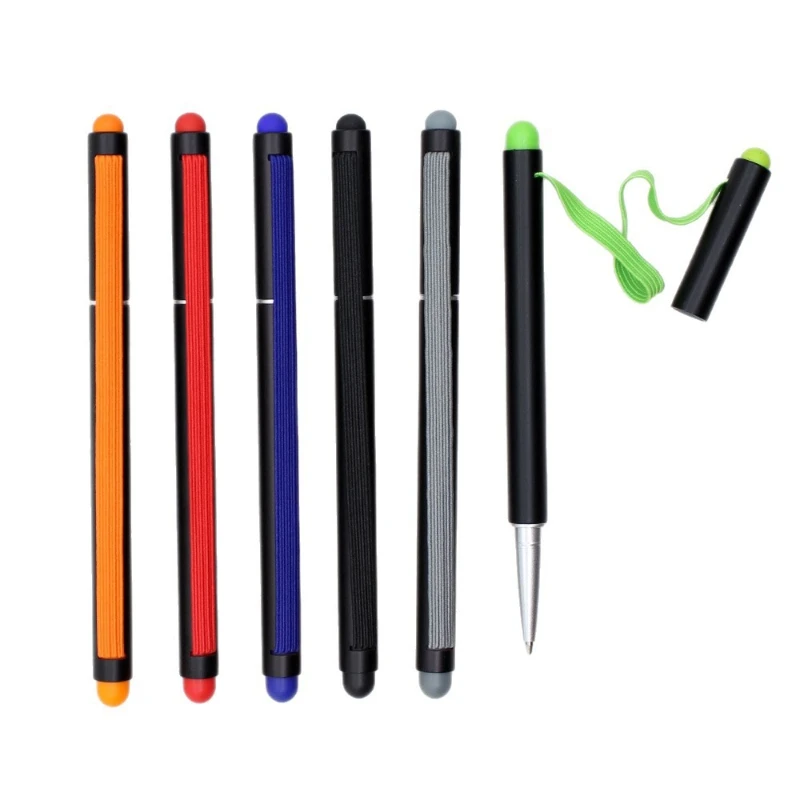 10Pcs Stylus Pen, Multifunctional,   Equipped with Elastic Ropes，supports Capacitive Screens and Resistive Screens.