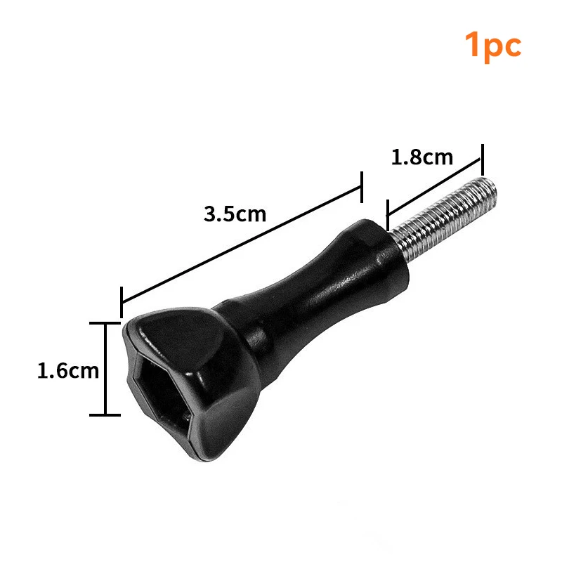 1/10Pcs Long Thumbscrew Set Compatible for GoPro 13 12 11 10 9 8 Sport Cameras Easily Tighten and Loosen Screws Stainless Steel