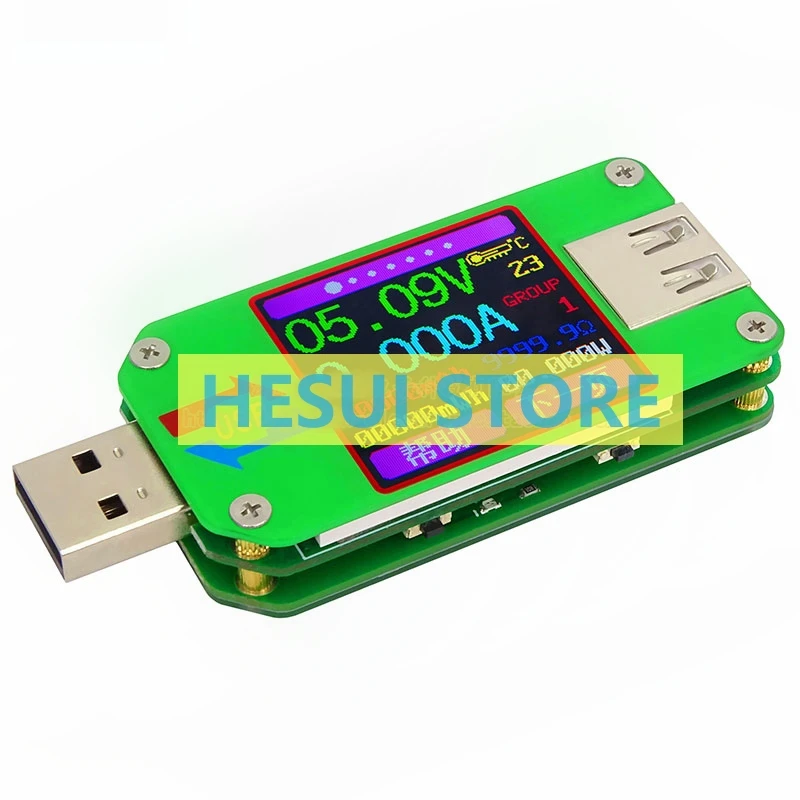 USB 2.0 color screen tester UM24 voltage ammeter/thermometer