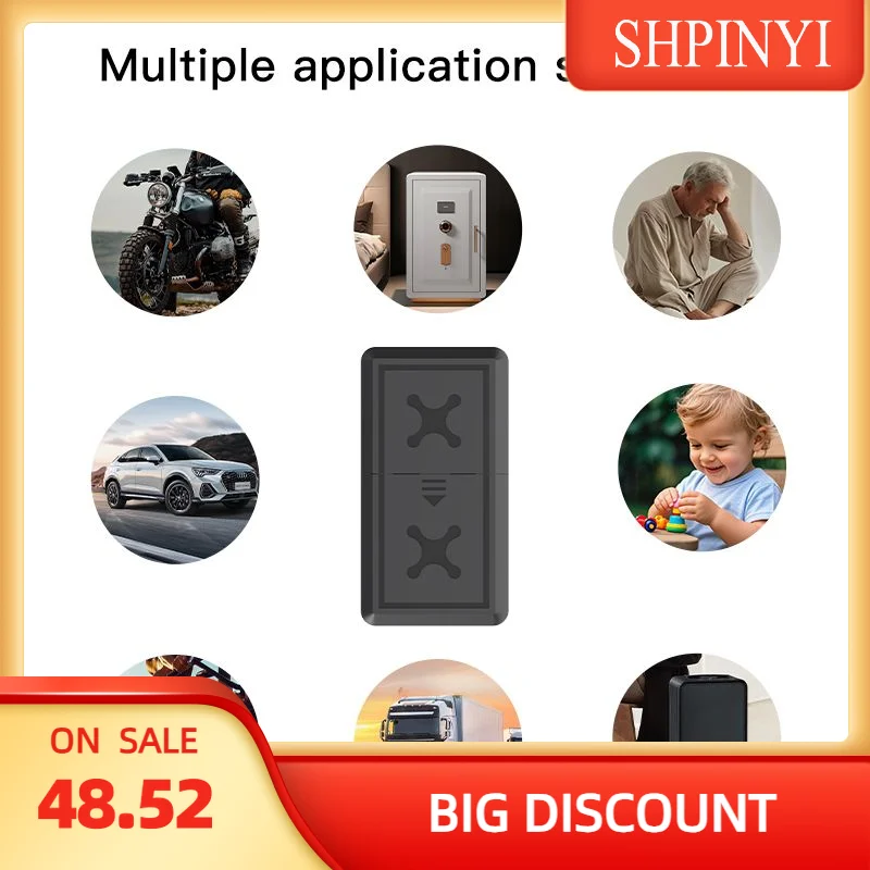 4G Super Mini Portable Real-Time GPS Tracker Magnetic Location Device for Vehicles Car Alarms Locator Navigation & GPS Device