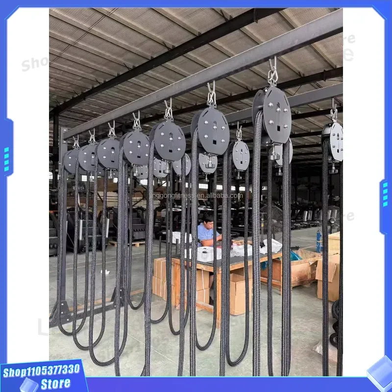 Adjustable Speed Rope Climbing Machine Home Gym Fitness Equipment Infinite Suspension Trainer New Type Rotary Drawing Device
