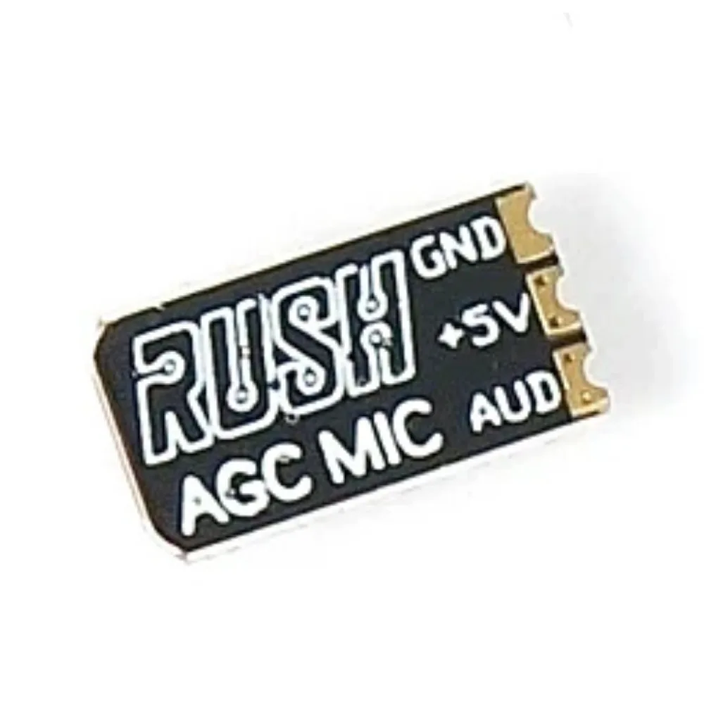 RUSH AGC 5V DC MIC Microphone For RUSH TANK Mini FPV RC Drone Transmitter VTX