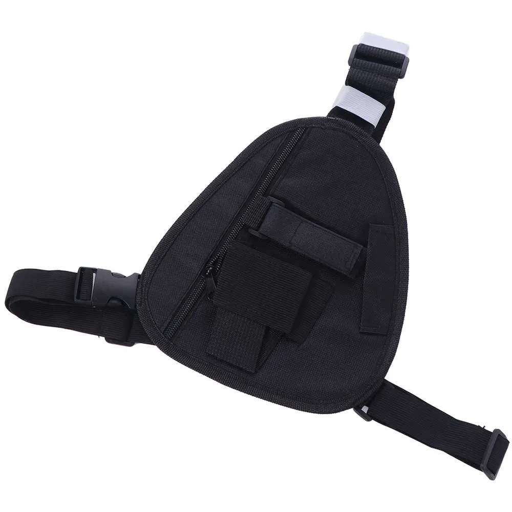 Adjustable Radio Chest Harness Pack Oxford Cloth Crossbody Bag Walkie Talkie Bag Vest Rig Multifunctional Interphone Chest Bag