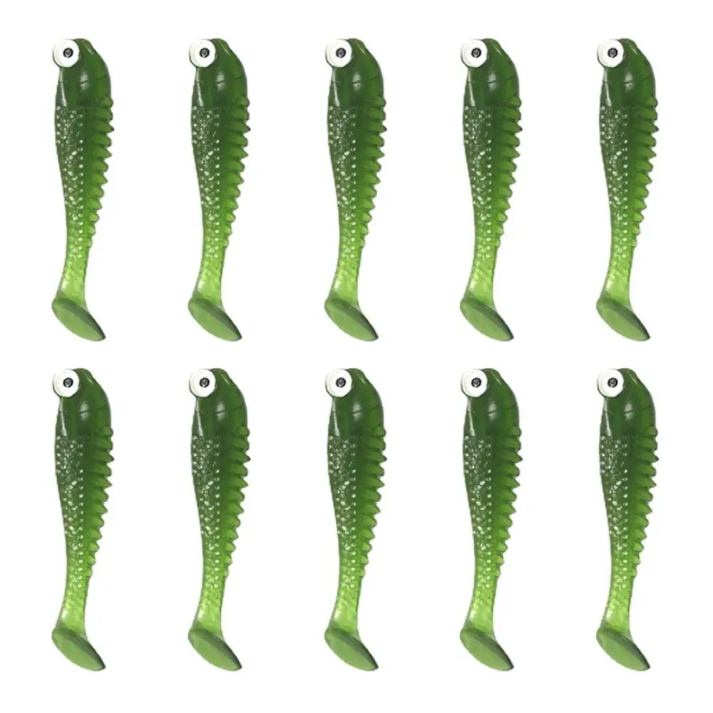 

For Ice Fishing Night Fishing Luminous For Bass Tackle Artificial Silicone Bait Luminous Fishing Lure Wobbler Swimbaits Worm