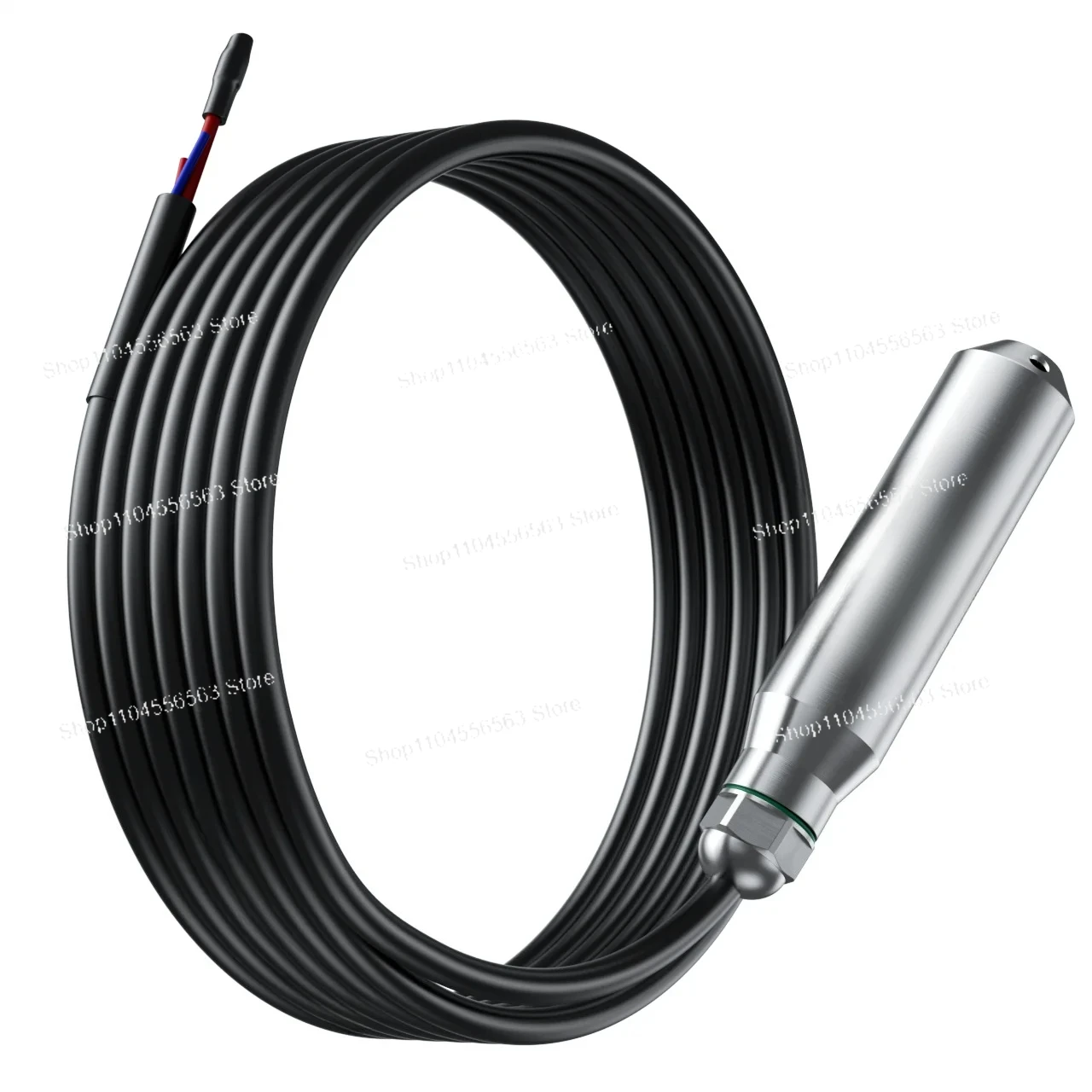 1m 2m 3m 5m 8m 10m Integral Level Transmitter Probe Submersible Liquid Oil Water Level Sensor 0-10V RS485 Tank Pump