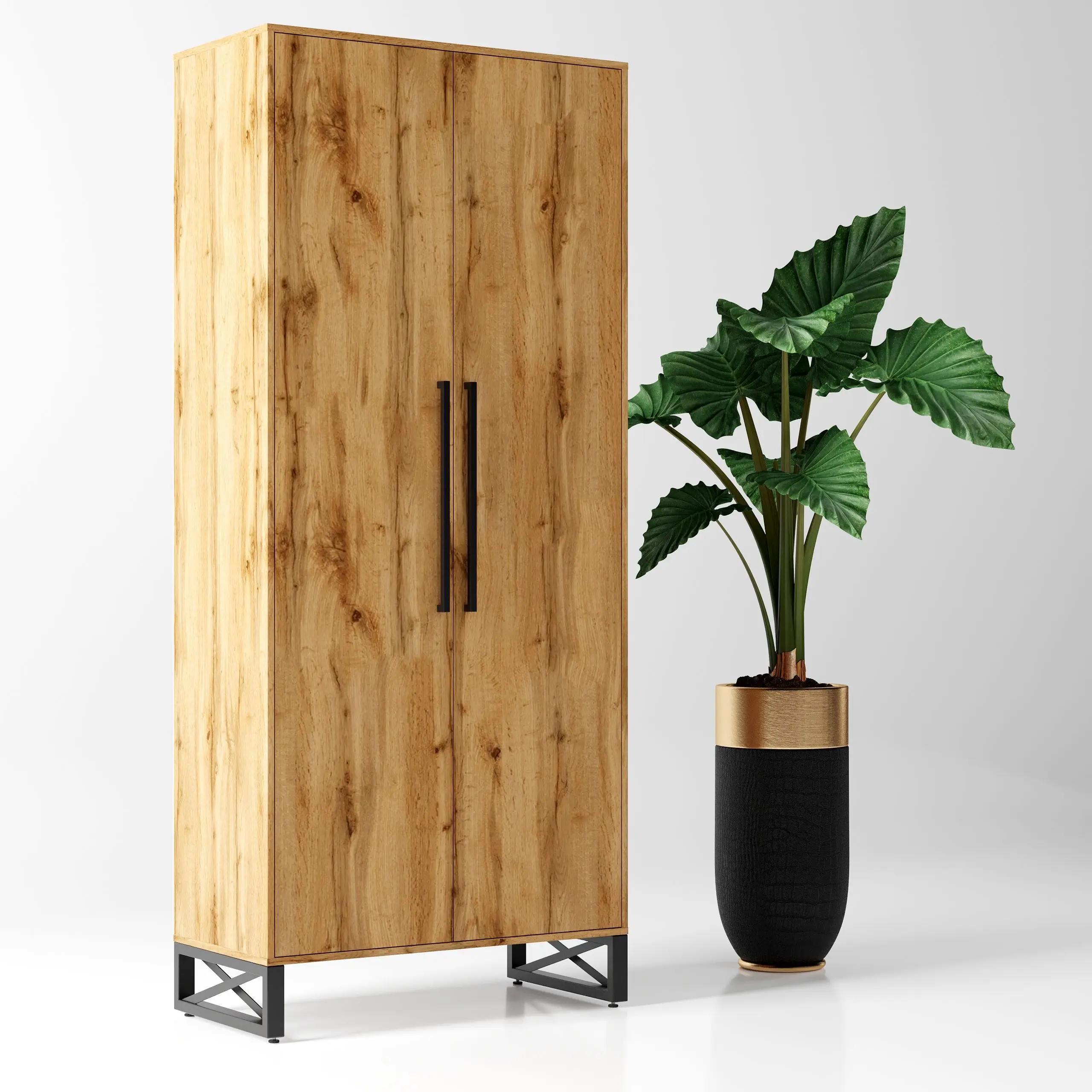 Nordisches einfaches Einzel bett