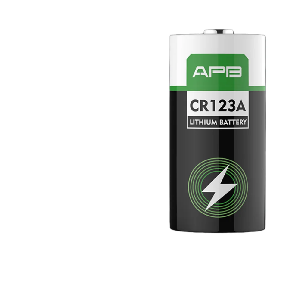 APB CR123A 3V Lithium Battery 2-10PCS 1600mAh for  Camera, Flashlight, Alarm | Compatible with CR17345 DL123A EL123A K123A
