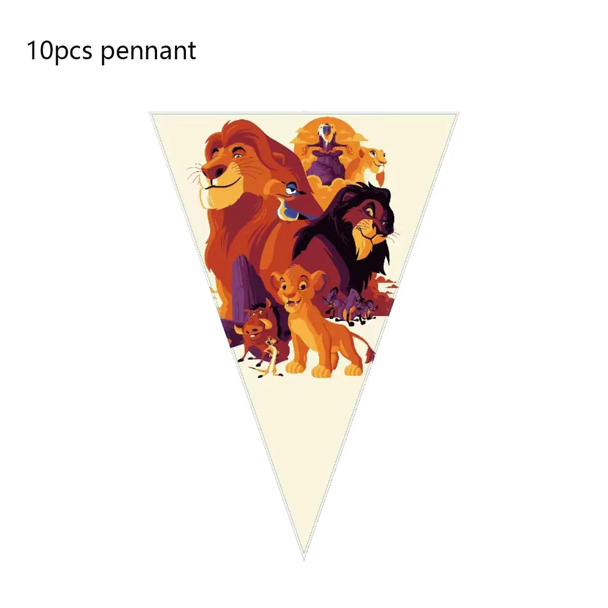 New Lion King Simba decorazioni per feste di compleanno con Banner di palloncini tovaglia bicchieri di carta e piatti tovaglioli per Baby Shower per