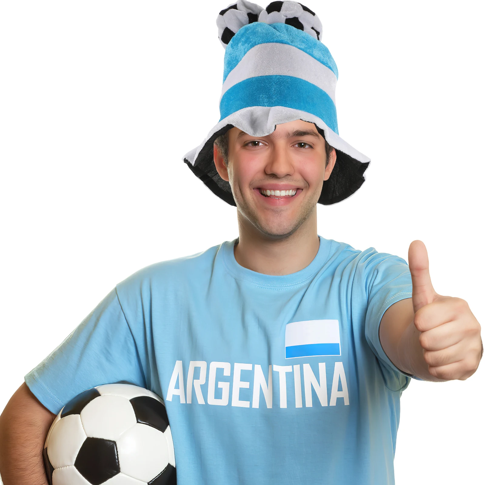 

Football Cap Shape Hat Lightweight Football Fans Headgear Comfortable Cheerleading Props Novelty Accessories Party Costume