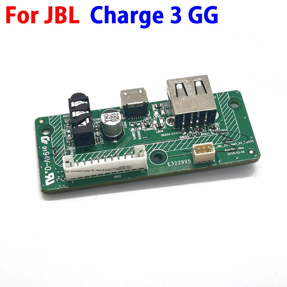 1PCS For JBL Charge3 Charge 3 Common to GG and TL Micro USB Charge Port Socket USB 2.0 Audio Jack Power Supply Board Connector