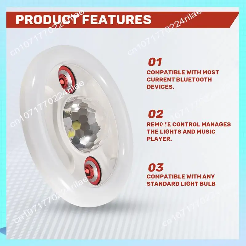 

A17Z E27 Винтовая подсветка RGB Интеллектуальный пульт дистанционного управления Свет Музыка Красочный свет