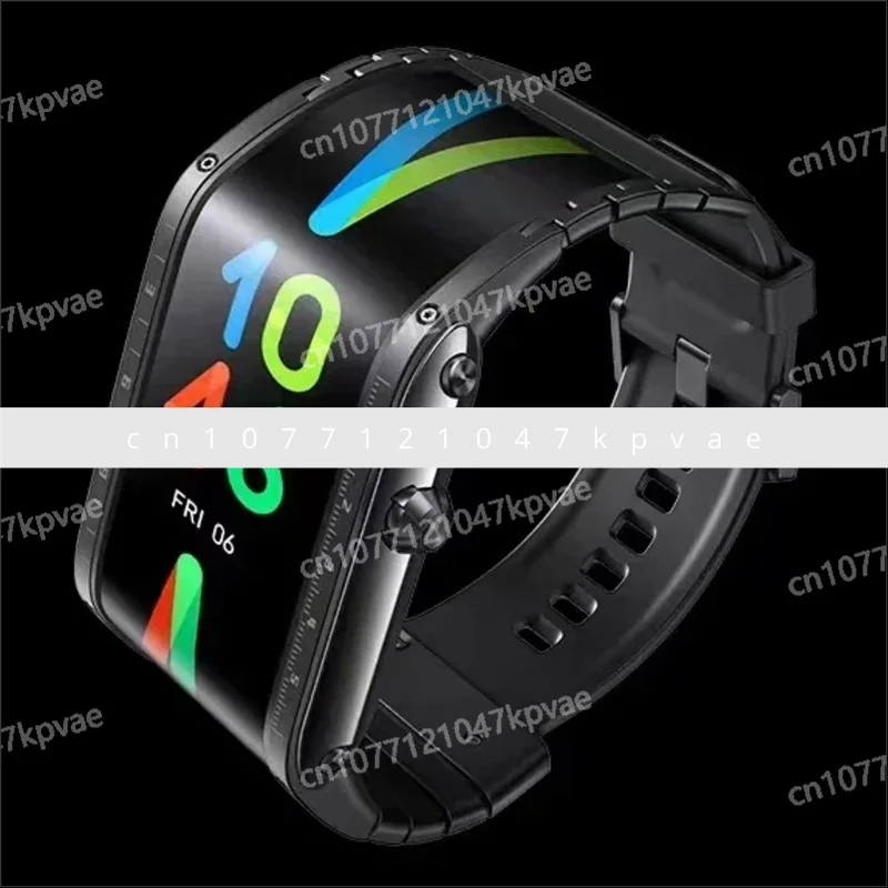 4G Internet Mobile Phone Heart Rate Detection GPS Positioning Bluetooth Watch Nubia Alpha Smart Watch Flexible Display