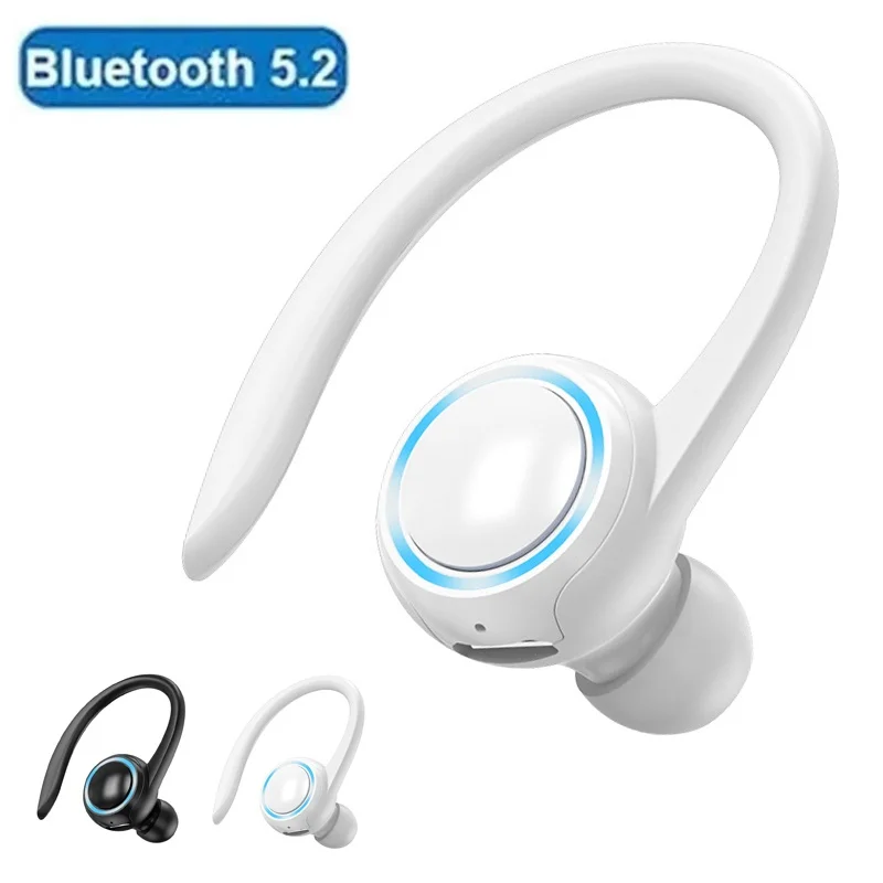 ワイヤレスイヤホンスポーツヘッドフォン Bluetooth 5.2 イヤホンハンズフリーノイズキャンセリングヘッドセットマイク付き iPhone サムスン Xiaomi