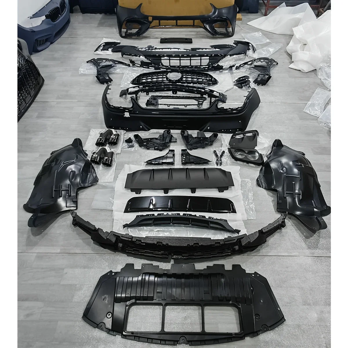 Body Kit for Mercedes Benz GLC Coupe C254 X254 2024- Refit to GLC63 AMG