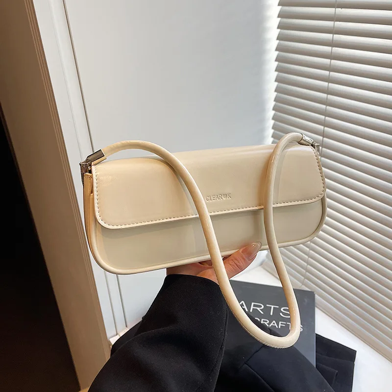 

Underarm minimalist bag for women 2025 Korean version niche fashion French stick small square bag high-end trendy shoulder bag