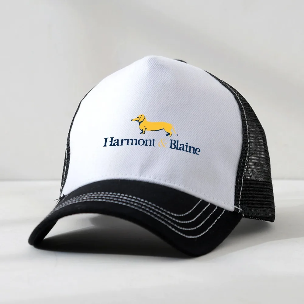 

Harmont Blaine Fashion Baseball Cap Men Women Couples Visor Hat Summer Printed Mesh Breathable Trucker hat Casquette Gorras