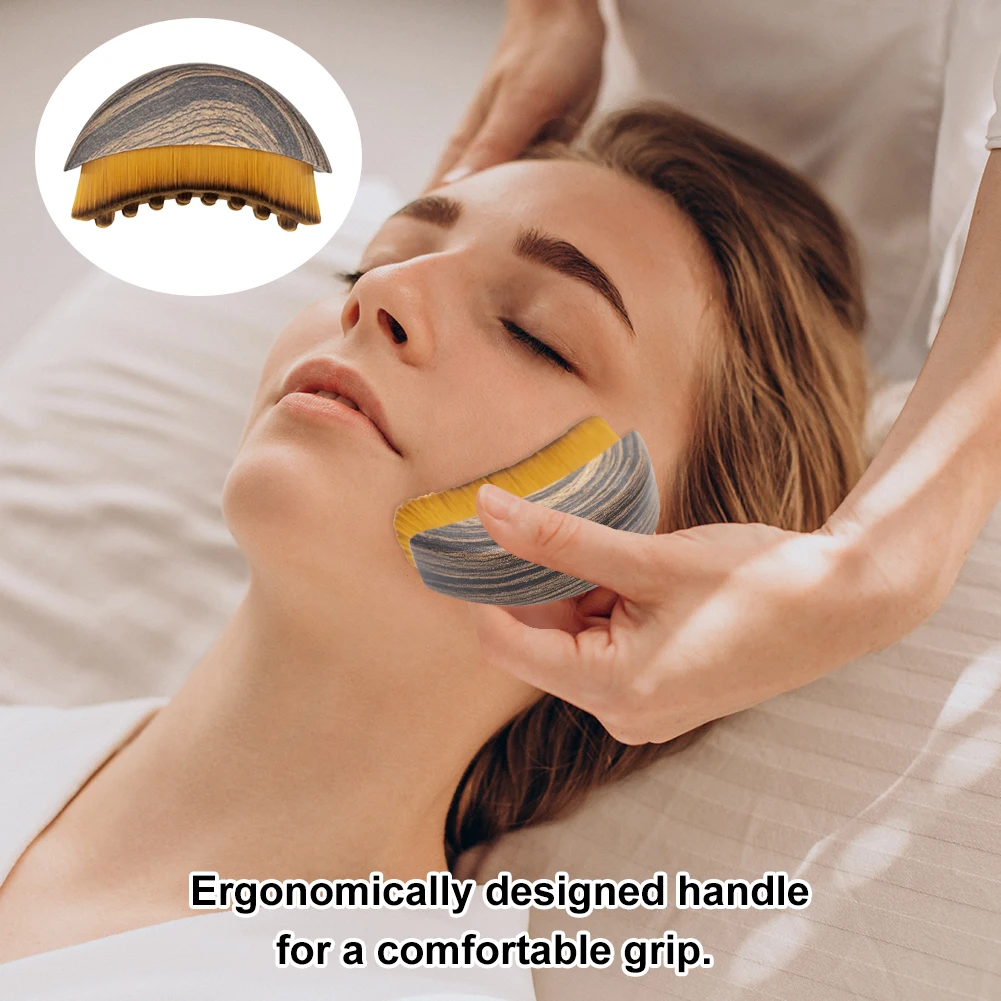 

1/2Sets Portable Lymphatic Contour Face Brush For Face Chin Reduce Puffiness Lymphatic Drainage Face Brush Facial Sculpting Tool