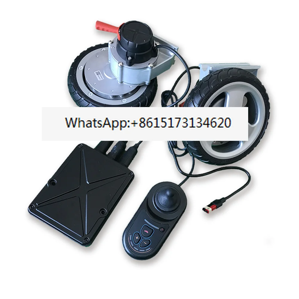 24v electric conversion kit 250w 500w motor and joystick controller for folding power wheelchair