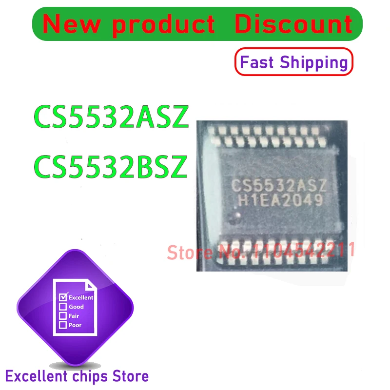 

5pcs/lot New Original CS5532BSZ CS5532BS CS5532 CS5532-BSZ CS5532ASZ CS5532-ASZ CS5532-BSZ