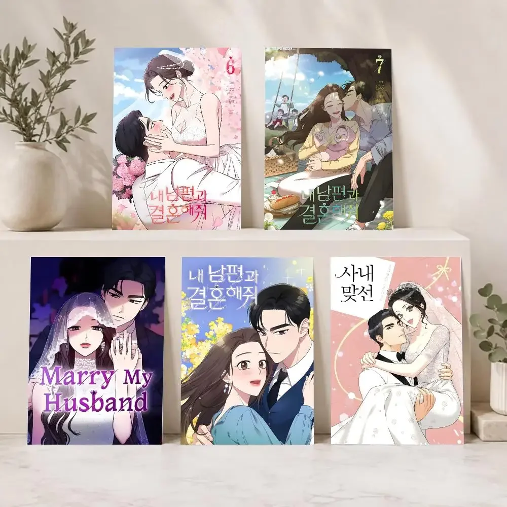 Romantic Dramatic TV Series M-Marry My Husband Poster Series HD Wall Living Room Home Decor Gift