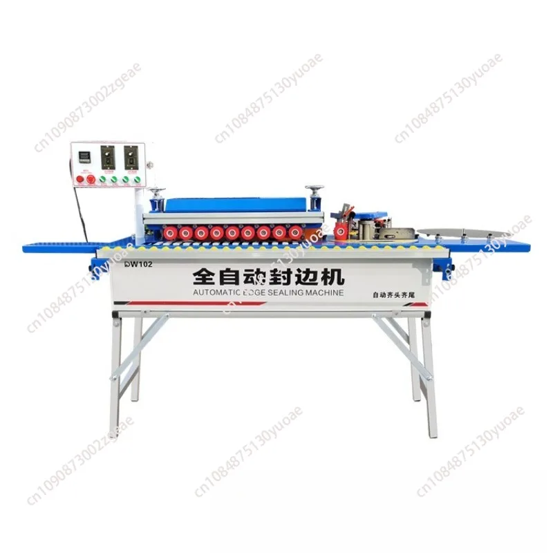 Full automatic edge banding machine woodworking small manual home improvement polishing all-in-one machine