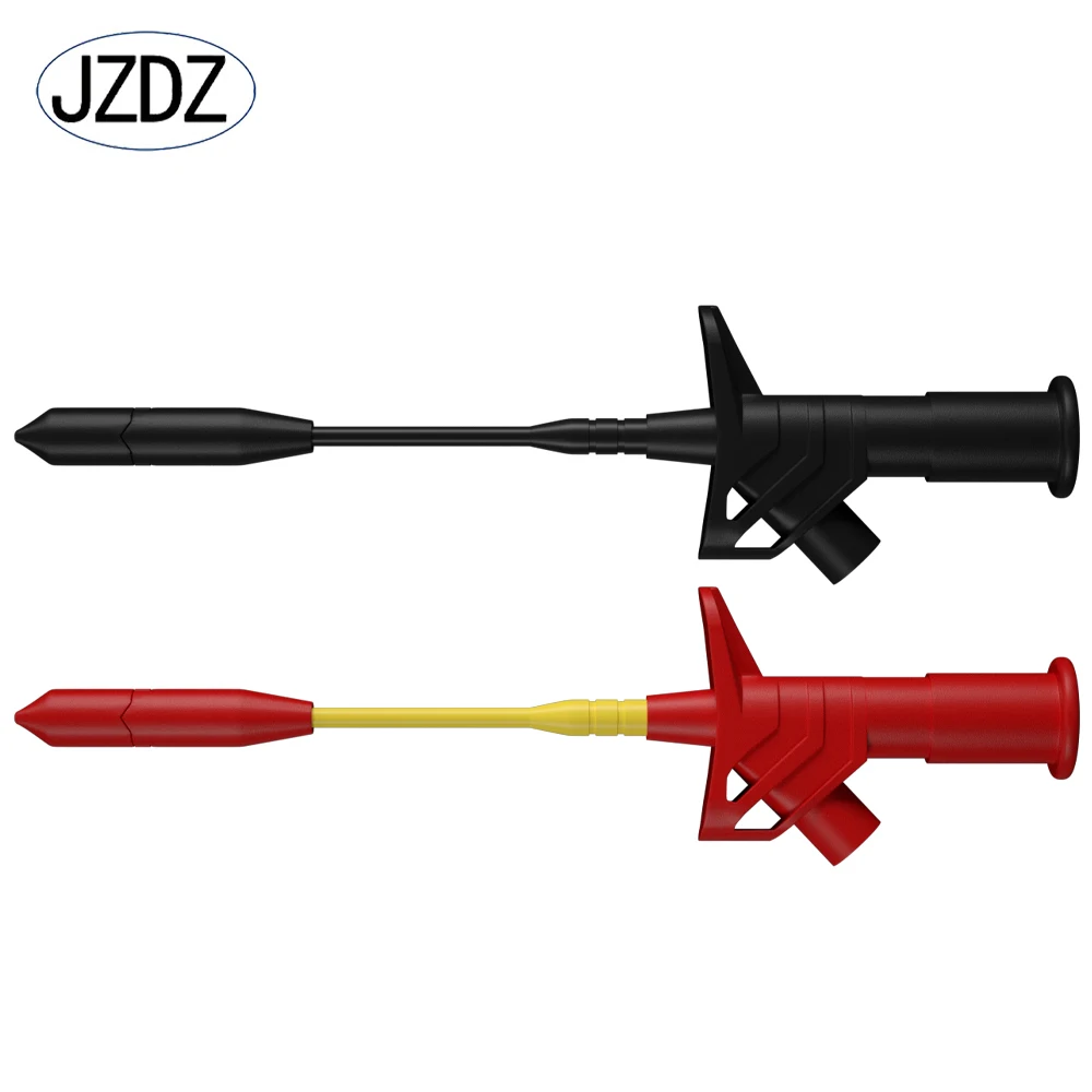 JZDZ  Multi-meter Test Probe Professional Piercing Needle Test Clips/Hook with 4mm Socket J.30019