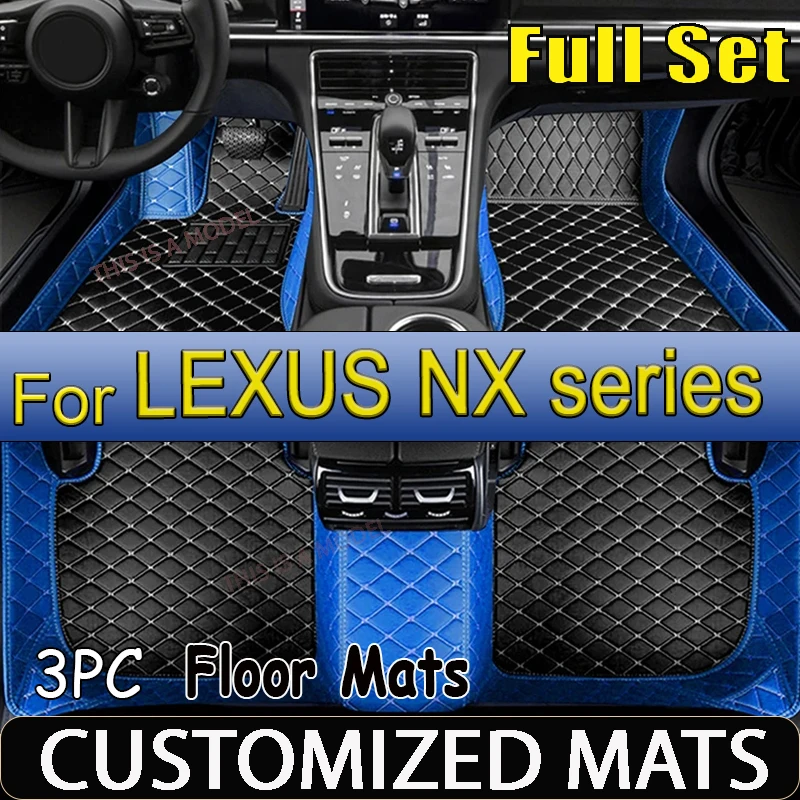 Car floor mats for LEXUS NX series 200 300h 300 200t 2015 2016 2017 2018 2019 2020 2021 2022 Custom auto foot Pads automobile