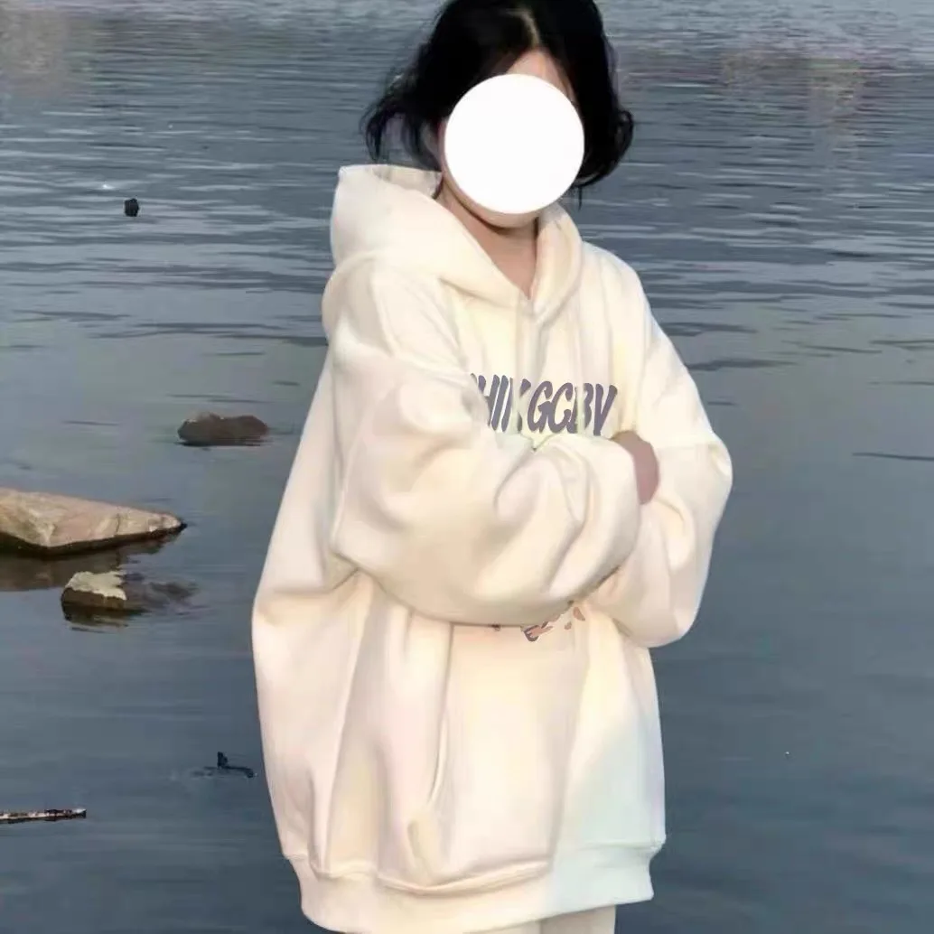 مقنعين أغطية رأس بسحاب ملابس امرأة مزخرفة التمويه أنماط كامو اللون حجب ملابس فضفاضة مكتب تعرق Dirtied ايمو