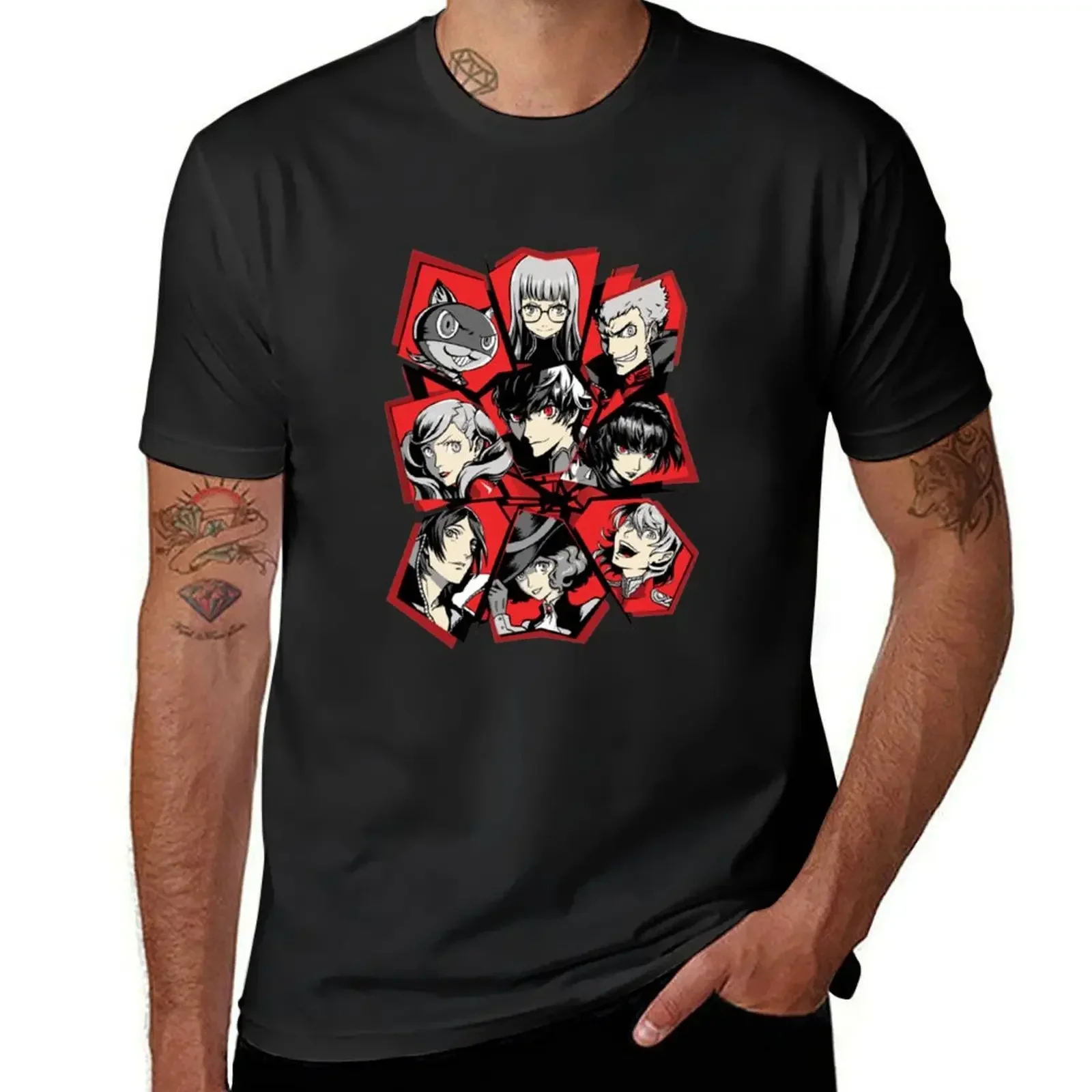 

All Out Attack! Pers0na 5 - T-Shirt customizeds quick-drying mens clothes