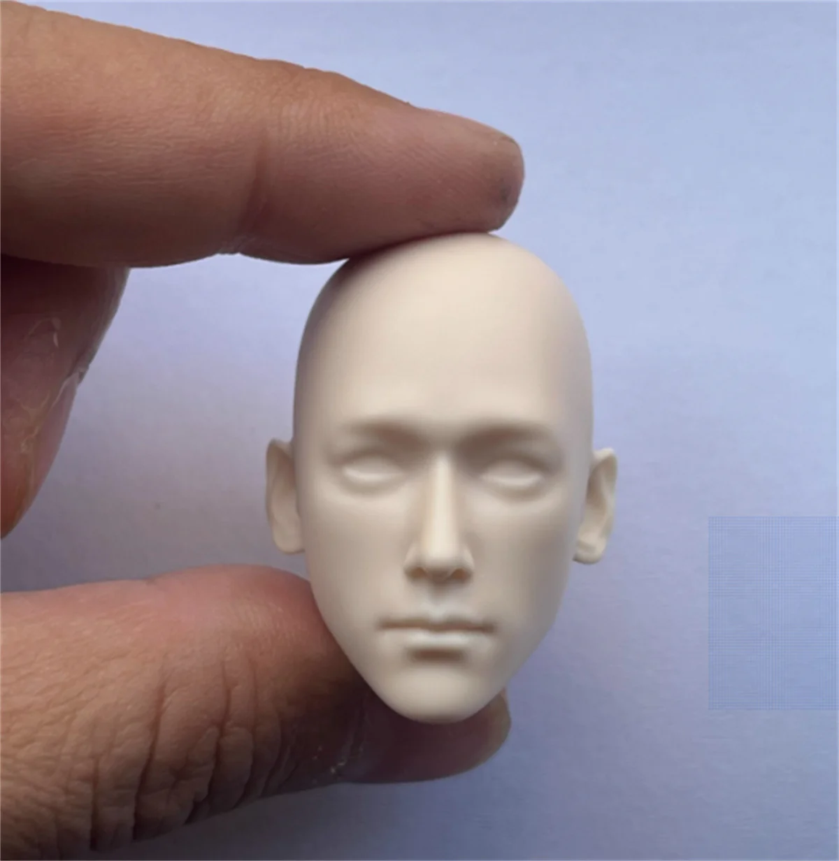 Leo Head Carving  LuoYun Xi  Actor  Pale Unpainted 1/6 Scale Singer Star   Soldier Model For 12Inch BJD Action Figure Toys