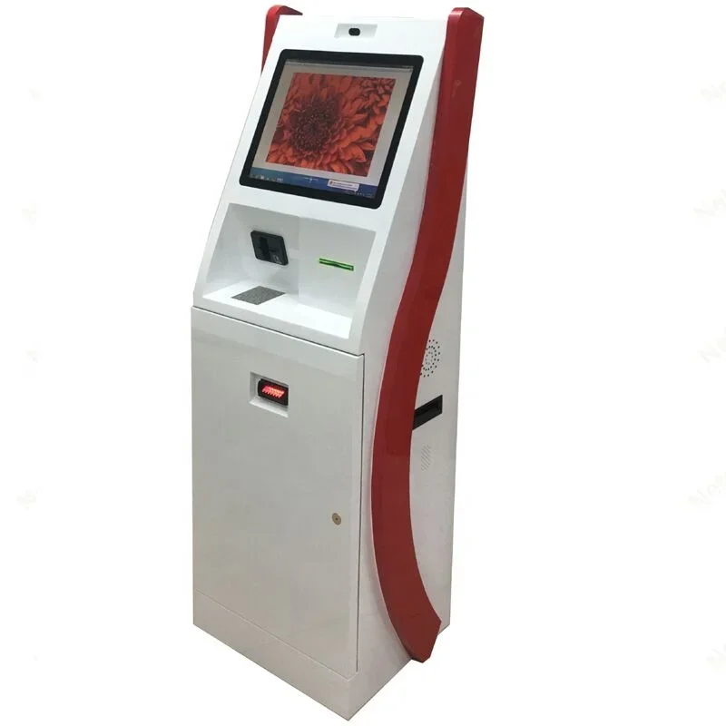 17''19'' Touch Screen Automatic Self-Service Currency Exchange Machine Printer Kiosk Information Kiosk Terminal for Indoor Use