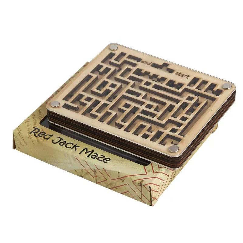 

Wooden Labyrinth Maze Puzzle Box Casse Tete 3D Brain Teasers Educational Toys Best Gifts Regalos Cumpleaños Niños Para Invitados