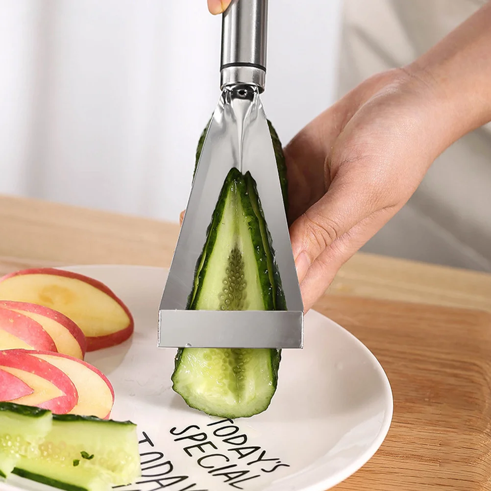 

2Pcs Stainless Steel Fruit Carving Knife Thickening Material Not Easy to Rust Vegetable Shaping Cutter for Home