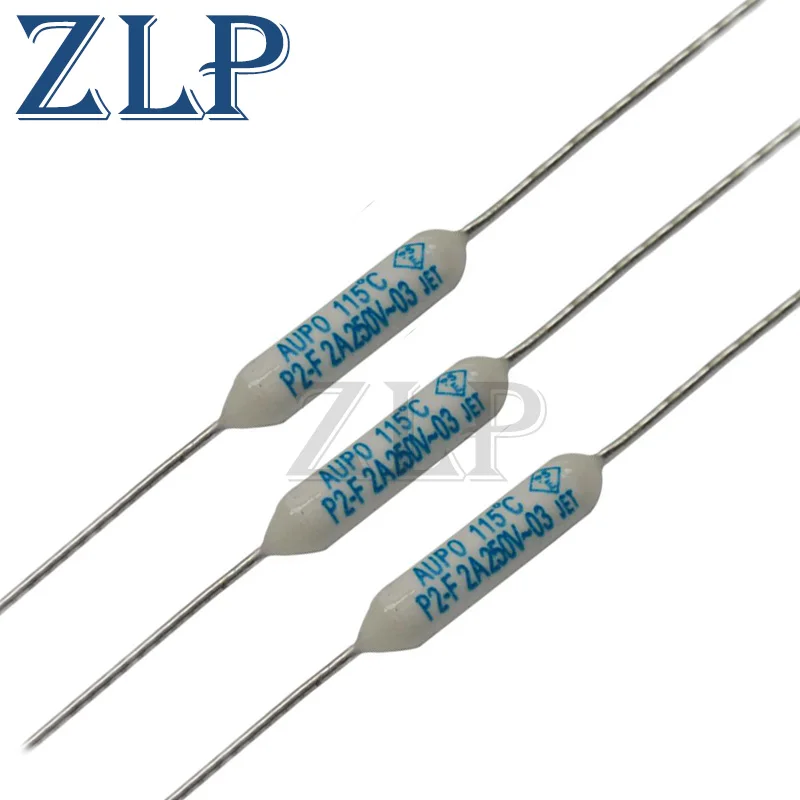 10PCS Temperature fuse JET RF AUPO 1A 2A 3A 5A 250V 84/102/115/125/130/135/145/150C degrees