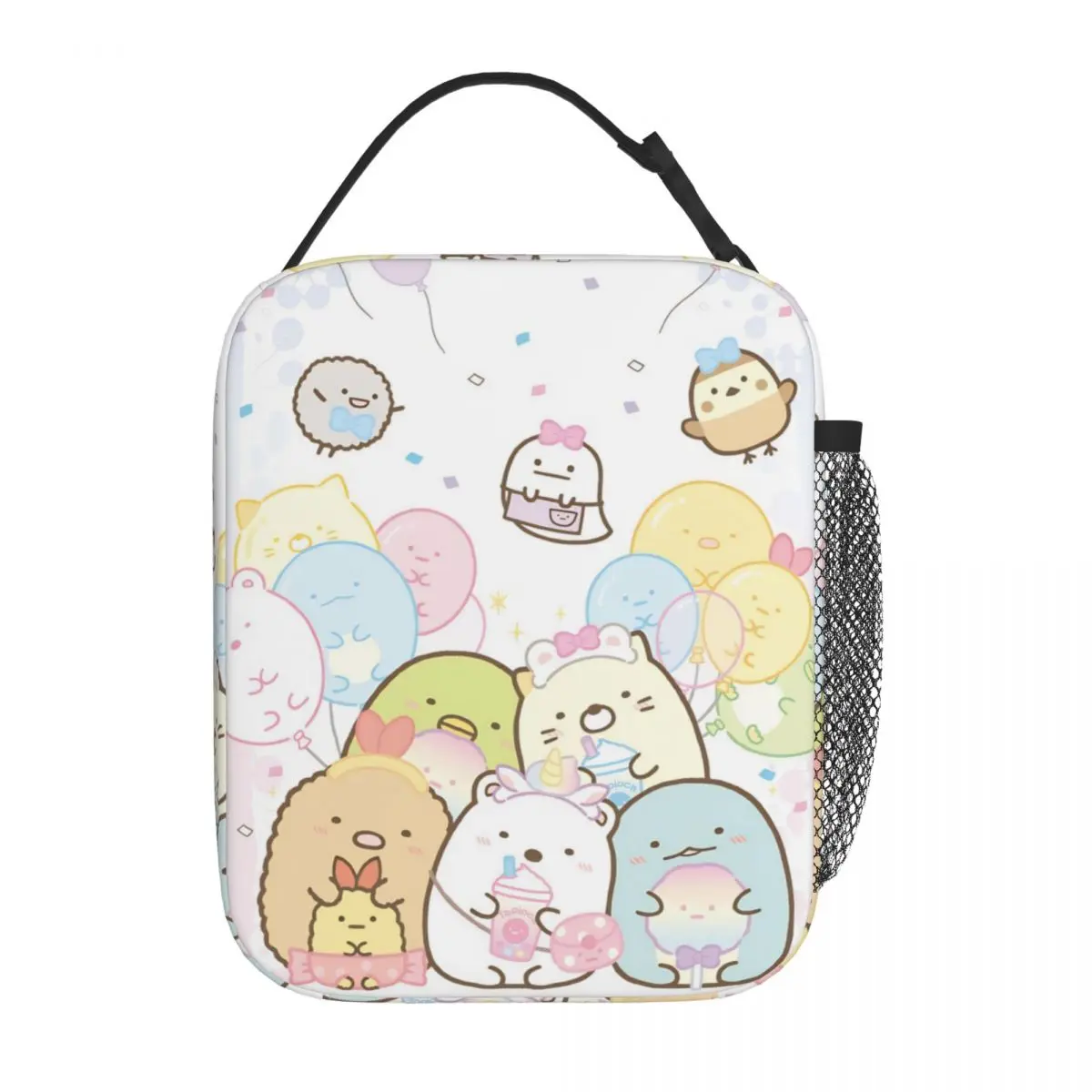 Sumikko Gurashi Insulated Lunch Bag Leakproof Cute Cartoon Meal Container Thermal Bag Lunch Box Tote School Travel Men Women