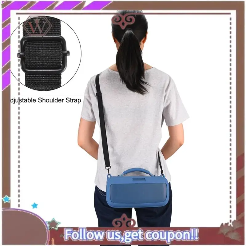 غطاء مقبض من السيليكون ABBG بديل لمكبر الصوت المحمول Bose Soundlink Max