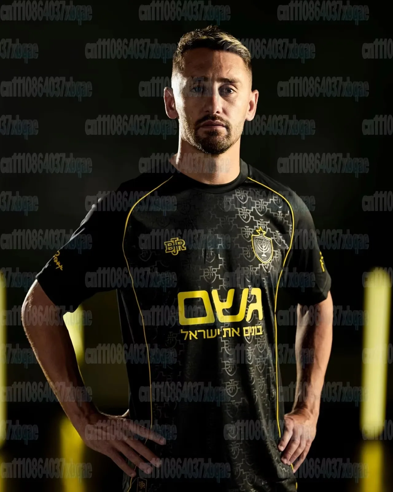 Sommer Beitar Jerusalem Fußballtrikot Y2K Allover-Print Familien-Matching Fan-Uniform Atmungsaktives Sportshirt für das Training – Detail 8