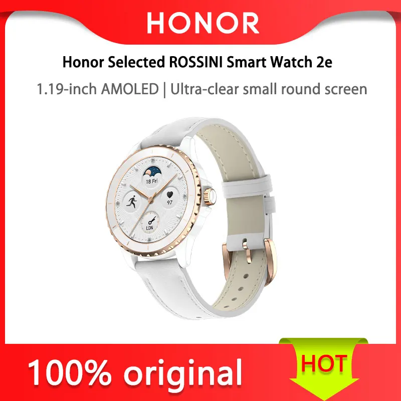 

Honor Selected Rossini Smartwatch 2e 1.19-inch AMOLED | Ultra-clear small round screen